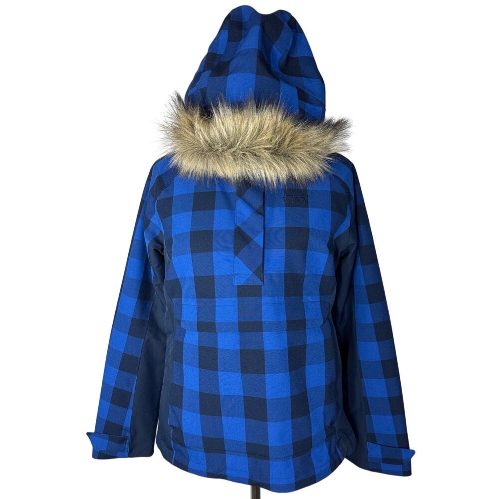 Jack Wolfskin Timberwolf Women's Plaid Insulated Hooded Jacket, Small